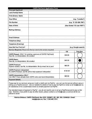 Form preview picture