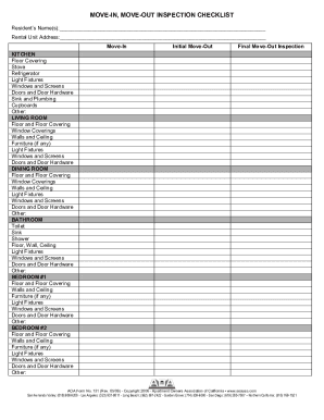 Condition Of Rental Property Checklist Forms and Templates - Fillable ...