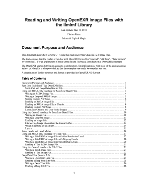 Fillable Online Reading and Writing OpenEXR Image Files with Fax Email ...