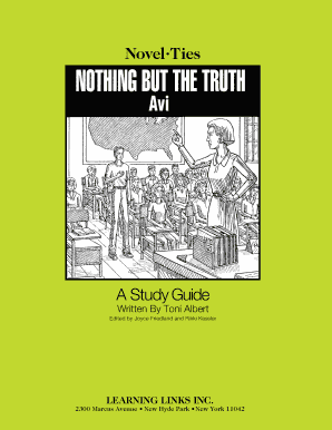 Nothing But The Truth Study Guide