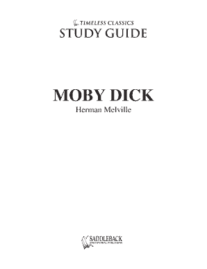 Moby Dick Study Guide