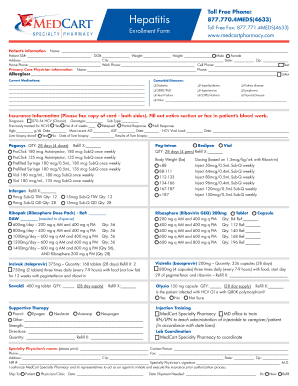Hepatitis C Treatment Enrollment Form