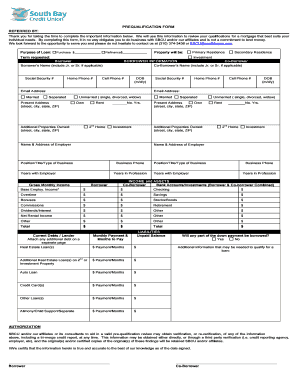 Mortgage Application Checklist