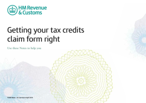 UK Tax Credits Claim Form