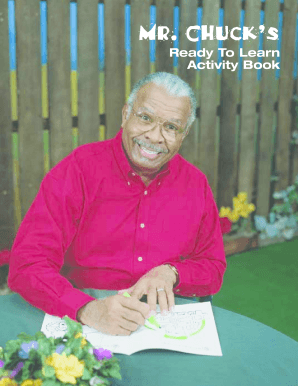 Mr. Chuck's Ready To Learn Activity Book