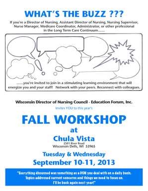 Fillable Online wi-don-council FALL WorkShop