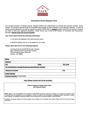 Dekalb county housing authority forms