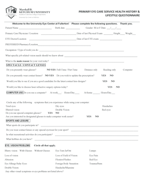 Patient Intake Form