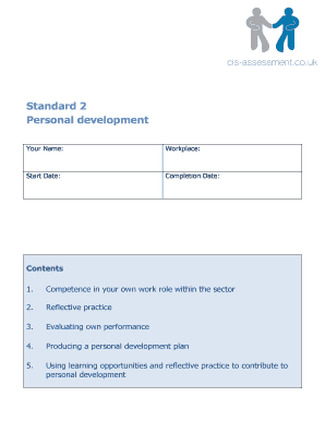 CIS Assessment Induction Workbook – Standard 2