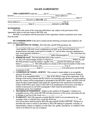 boat us purchase agreement - edit, print & download
