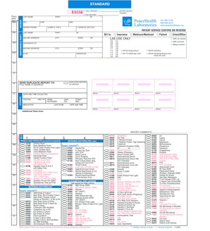 Medical Lab Test Request Form
