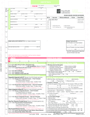 Obstetrics Stat Call Report Form