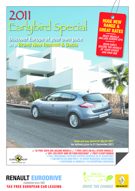 Renault Eurodrive Car Leasing Agreement