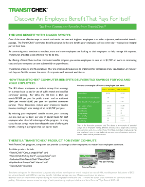 TransitChek Commuter Benefits Program
