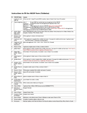 NICOP Application Form