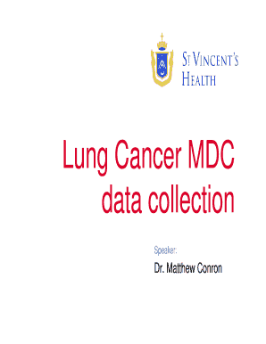Lung Cancer Patient Data Sheet
