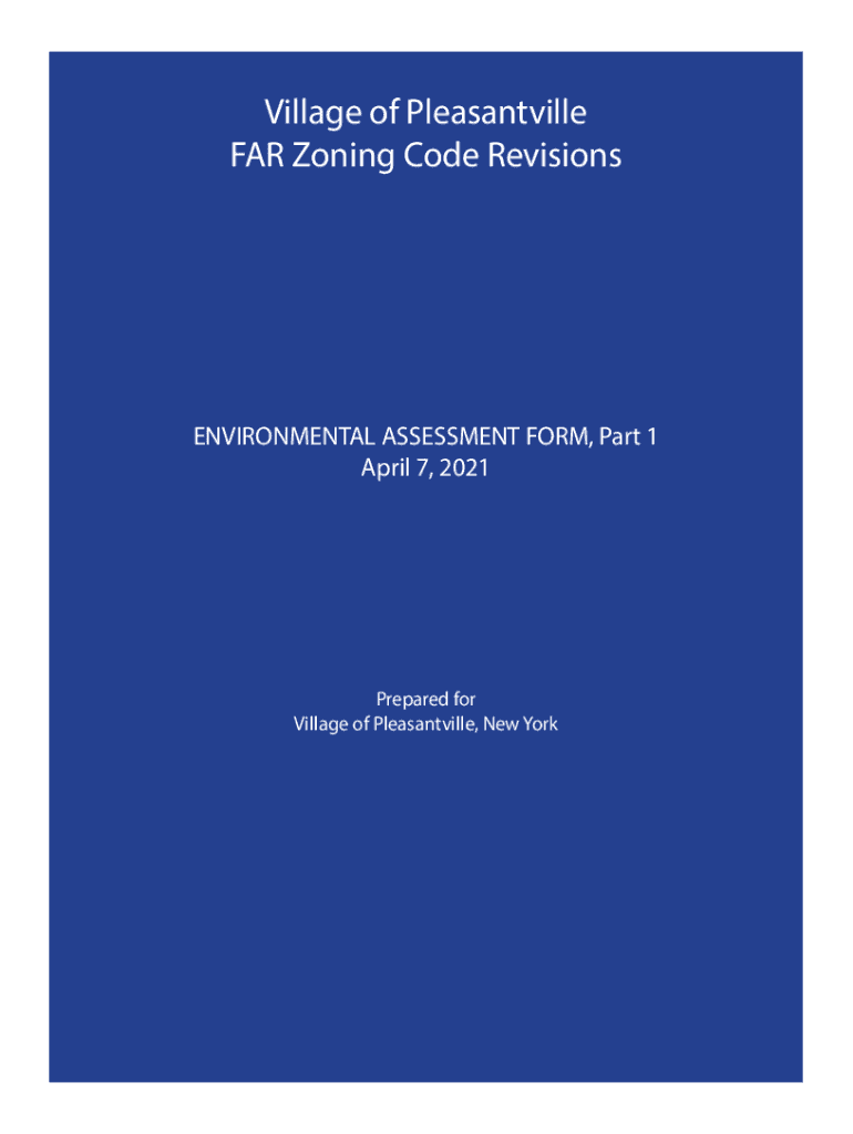 Fillable Online Village of Pleasantville FAR Zoning Code Revisions Fax