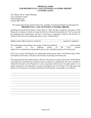 Form preview