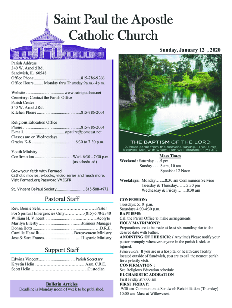 Fillable Online Paul the