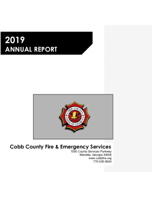 Fillable Online Fire Department Reports - Cobb County, Georgia Fax ...