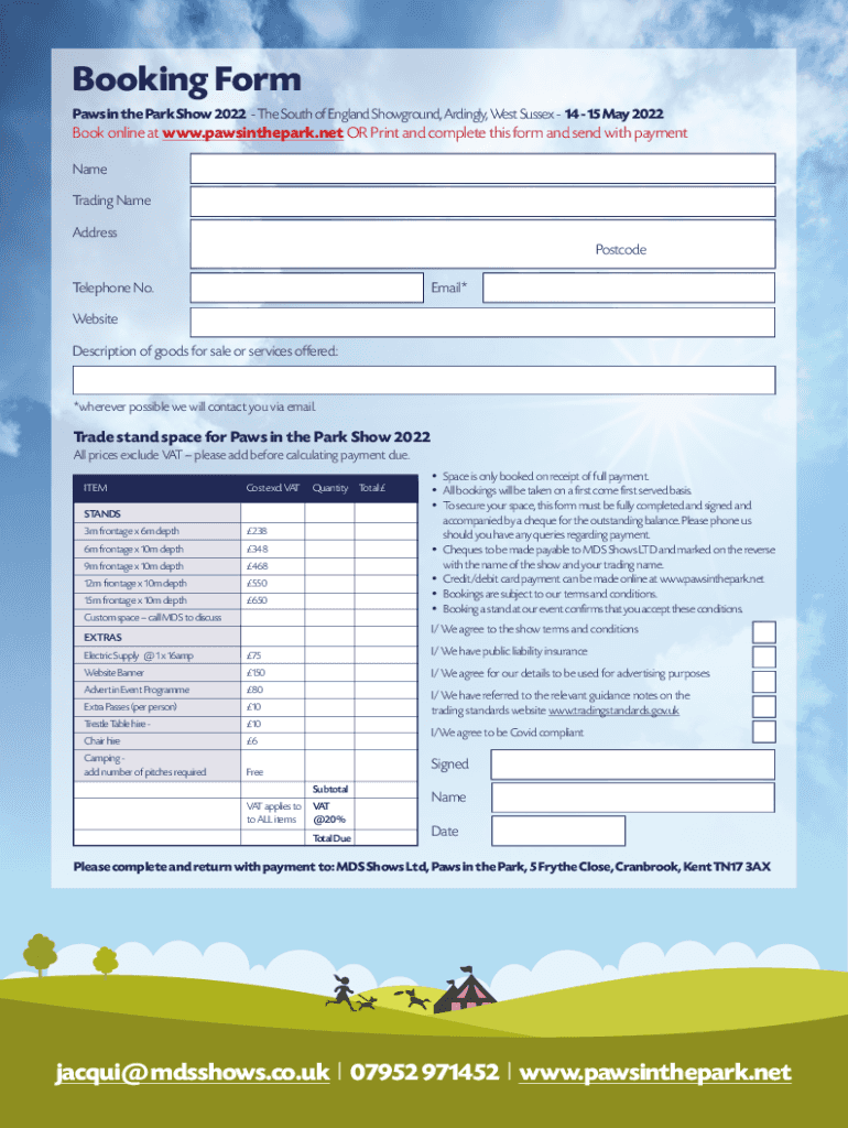 The Show For You & You Dog Show Information Paws in the ... Preview on Page 1