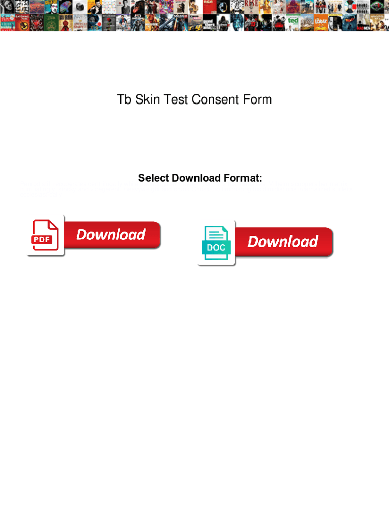 Fillable Online Tb Skin Test Consent Form Tb Skin Test Consent Form fillable-online-tb-skin-test-consent-form-tb-skin-test-consent-form