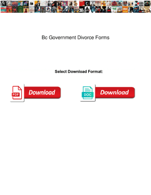 Bc Government Divorce Forms. Bc Government Divorce Forms unified