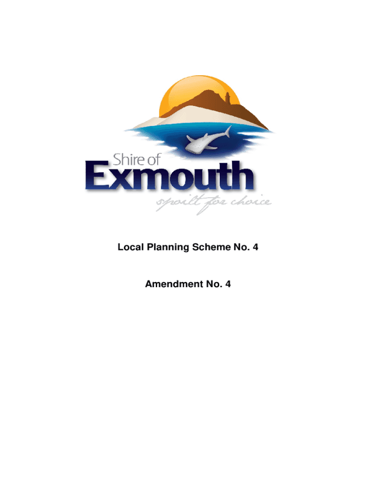 Fillable Online Planning and Development (Local Planning Schemes