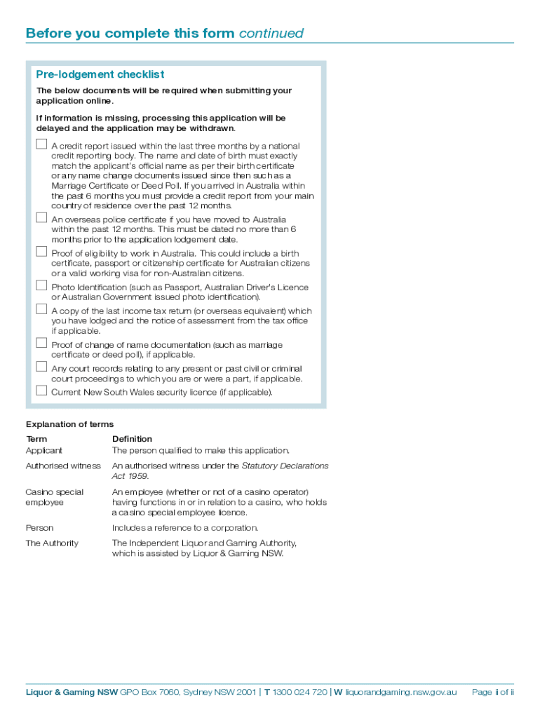 Form preview