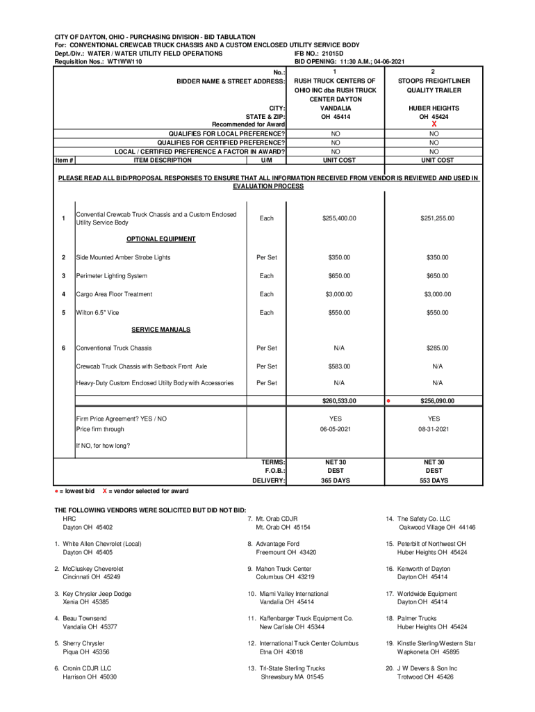 Form preview