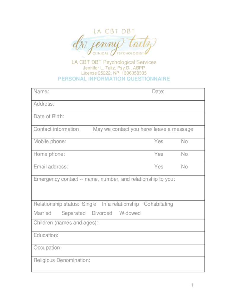 Form preview
