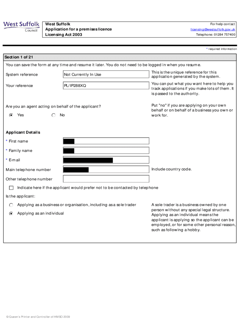 Form preview