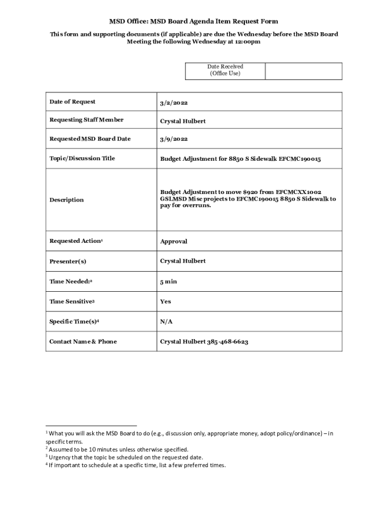 Form preview