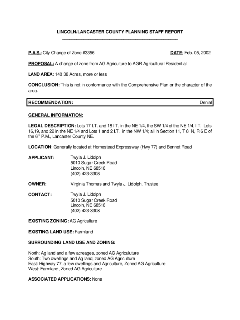 Fillable Online article 4 "ag" agricultural district Zoning
