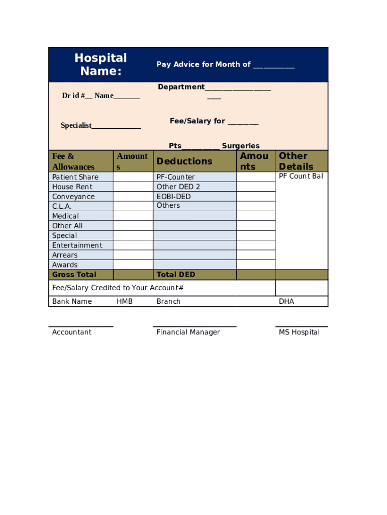 Complete List of Average Doctor Salaries by Specialty Doc Template