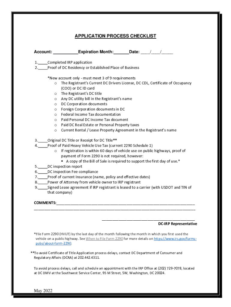 Fillable Online dmv dc Fillable Online dmv dc travel.state