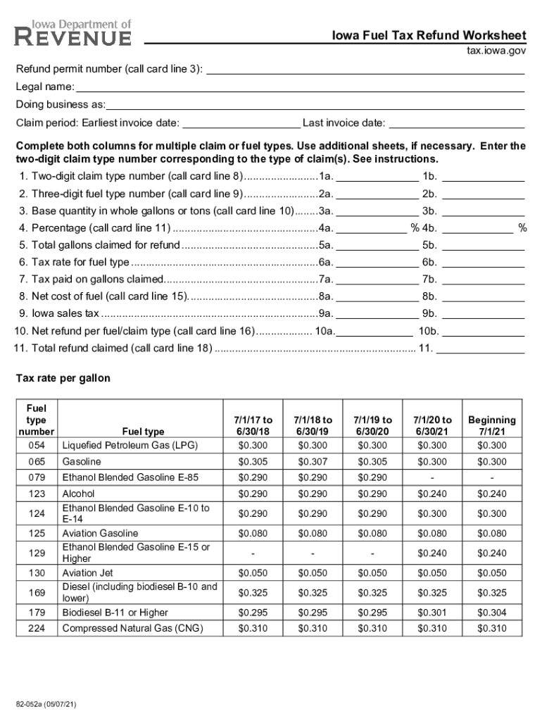 Fillable Online fmb.fo.uiowa.edumotorvehiclefueltaxrefund