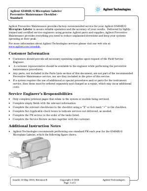 Fillable Online Agilent - Maintaining Your GC/MS SystemAgilent ...