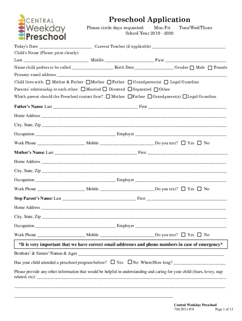 Form preview
