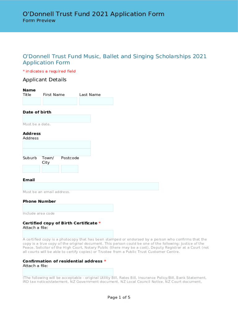 Form preview