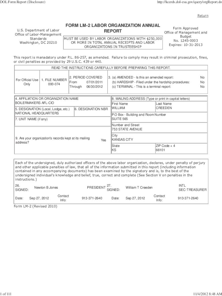 Form preview