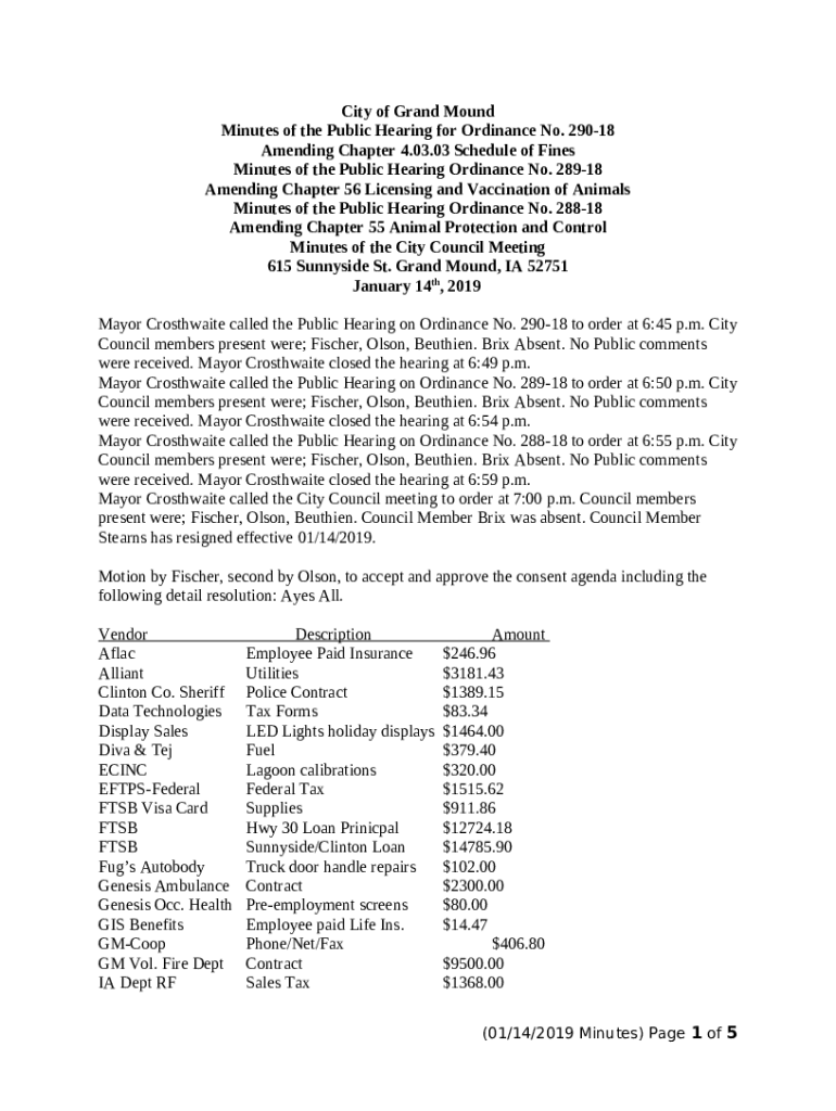 OF ORDINANCES City of