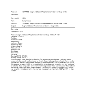 Margin &amp;amp; Capital Requirements for Covered Swap Entities