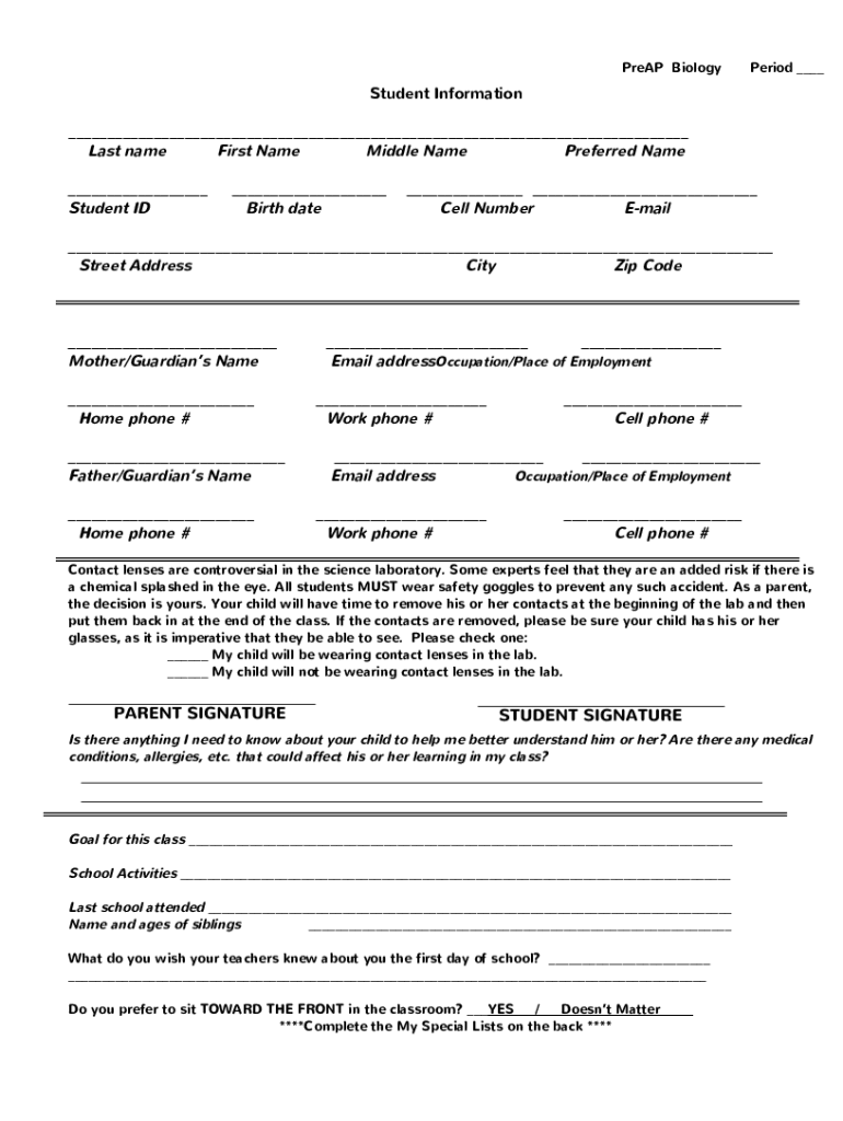 Form preview