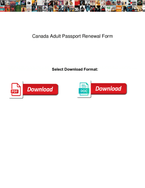 Canada Adult Passport Renewal Form. Canada Adult Passport Renewal Form loop