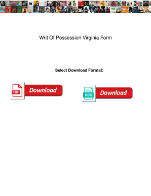 Writ Of Possession Virginia Form. Writ Of Possession Virginia Form ovynipo