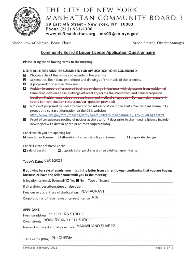 Form preview