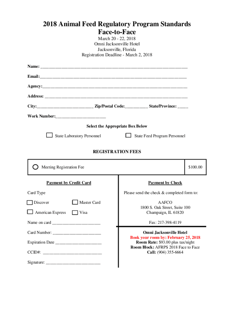 Fillable Online www.nal.usda.govfsrioresearchprojectsImplementation of the Animal Feed
