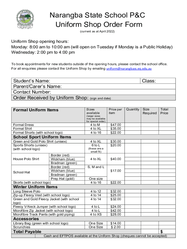 Form preview