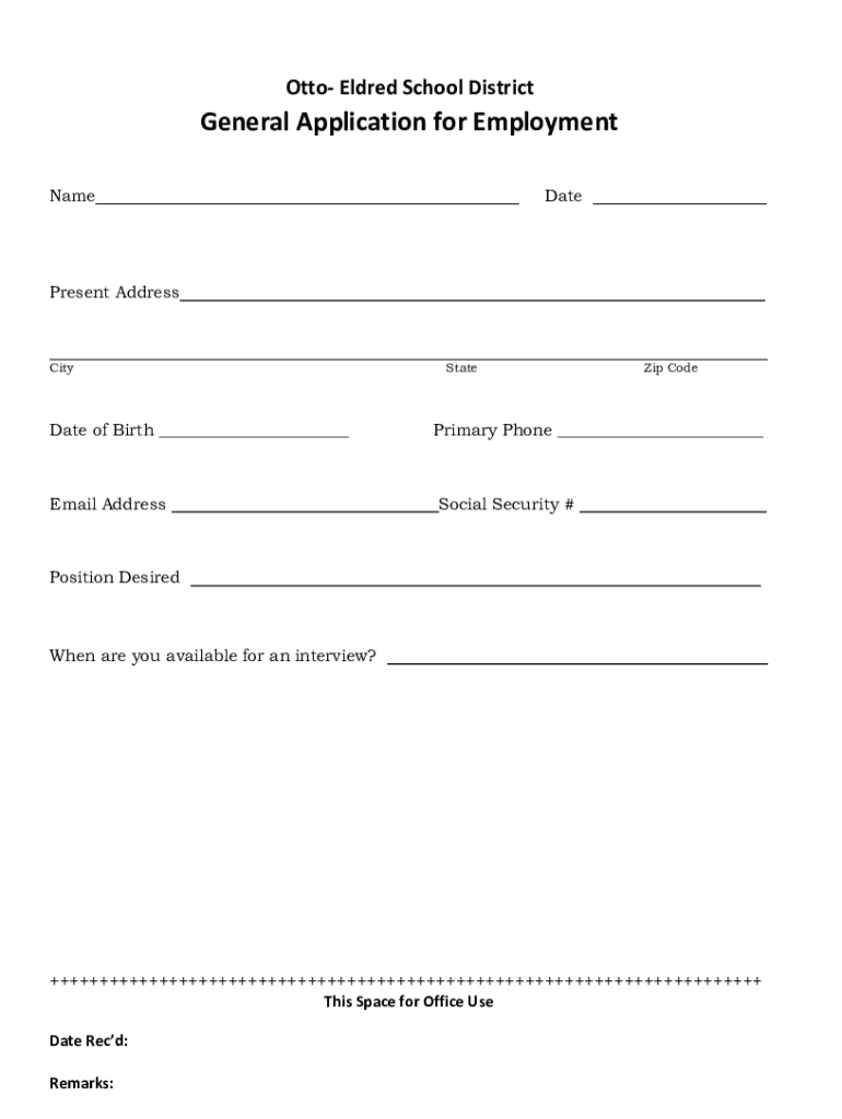 Fillable Online Elementary School Eldred